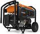 Generac 10,000-w Portable Gas Powered Generator With Electric Start Home Backup Rv