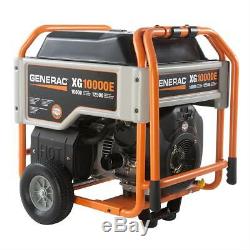 Generac 5802 XG10000E 10,000 Watt Electric Start Portable Gas Power Generator