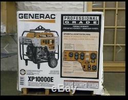 Generac 5932 XP10000E 10,000 Watt Electric Start Portable Gas Power Generator