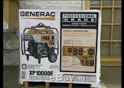 Generac 5932 XP10000E 10,000 Watt Electric Start Portable Gas Power Generator