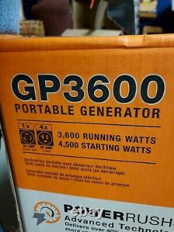 Generac GP3600 212cc 120-Volt 30-Amp Gas Powered Portable Generator g0076770