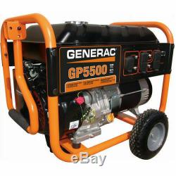 Generac GP5500 6875 Watt Portable Gas Powered LOCAL PICKUP ONLY NO SHIPPING