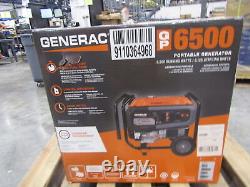 Generac GP6500 6500-Watt Portable Gas Generator with CO Sense 7680