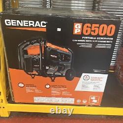 Generac GP6500 Portable Gas Powered Portable Generator