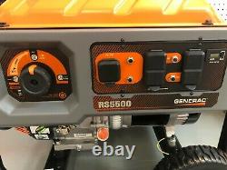 Generac Rs5500 Generator, Gas, Fully Assembled, Portable, Brand New