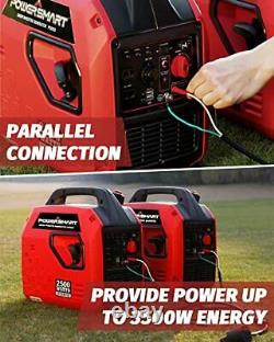 Generator 2500 Watts Portable Inverter Generator Gas Powered Carb Compliant Supe