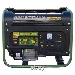 Generator Dual Fuel Sportsman 4000W 7 HP Portable Gas Gasoline Propane RV Ready
