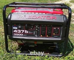 Generator, Predator, Portable, Gas, 4375 Watts
