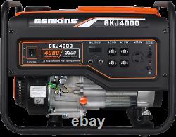 Genkins 4000 Watt Standby Generator Gas Powered RV Ready