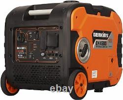 Genkins GK4500i 4,500-W Quiet Portable RV Ready Gas Powered Inverter Generator