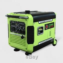 Green Power 3,500-W Quiet Portable Gas Powered Electric Start Inverter Generator