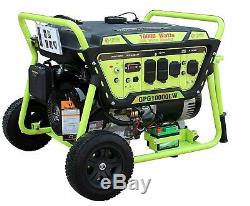 Green-Power America 10000 Watt 15 HP Portable Gas Power Generator/Electric Start