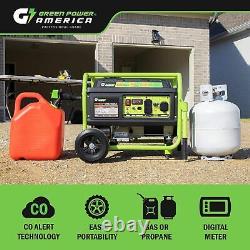 Green-Power America Dual Fuel Portable Generator 5250 Watt Gas