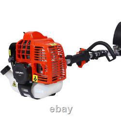Handheld 2.4HP Power Sweeper 52cc Gas Power Brush Broom Driveway Snow Clean