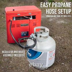 Hike Crew, Outdoor Gas Camping 2in1 Portable Propane-Powered, Oven & 2 Burners