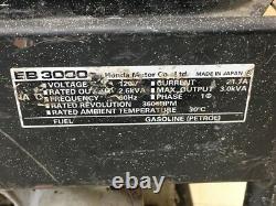 Honda EB3000C 3000W Portable Gas Powered Generator (IN PICK UP) (SB1070943)