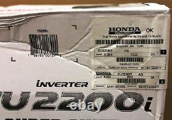 Honda EU2200i 2200-Watt Quiet Gas Power Portable Inverter Generator Bluetoot New