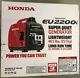 Honda Eu2200i 2200-watt Super Quiet Gas Powered Portable Inverter Generator