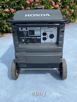 Honda EU3000IS Gas Powered Inverter Generator with Wheels