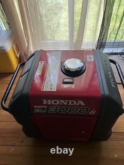 Honda EU3000is Gas Powered Portable inverter Generator