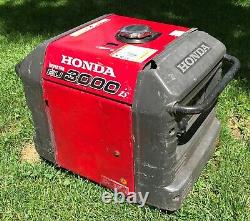 Honda EU3000is Portable Gas Powered Generator Inverter