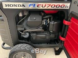 Honda EU7000IS 7000 Watt Portable Quiet Inverter Gas Power Generator 995 Hours