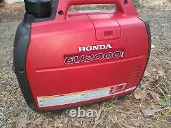 Honda EU 2000 i Portable Gas Powered Generator Inverter