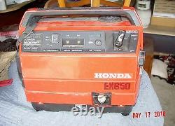 Honda EX650 EX 650 Gas Powered Portable Generator