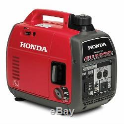 Honda Eu2200i 2200W Gas Powered Portable Inverter Generator Very Quiet