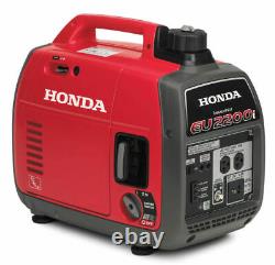 Honda Eu2200i 2200W Gas Powered Portable Inverter Generator only ised 3 times