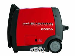 Honda Power Equipment EU3000I Handi 3000W 120V Inverter Portable Gas Generator