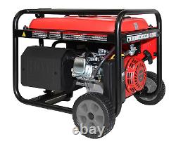 Hybrid Portable Generator Fuel Engine Power Heavy Duty Gas 4000 Watt Emergency