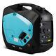 Inverter Generator 2000w Portable Gas Powered Super Quiet Withusb Outlet Epa Carb