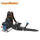 Lawnmaster No-pull Backpack Leaf Blower, Gas-powered Electric Start, 31cc, 470cfm