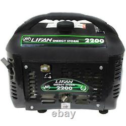 Lifan Energy Storm 2200-W Quiet Portable Gas Powered Generator Home RV Camping