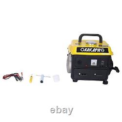 Light Portable Generator for Camping Easy Use 2-Cycle Gas Powered Peak 900W