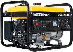 NEW DuroStar Portable Generator DS4000S Gas Powered 4000 Watt RV Camping Standby