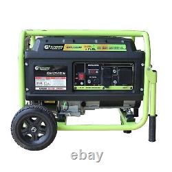 New 5250W Portable Dual Fuel Gas/Propane Generator Green-Power America GN5250DW