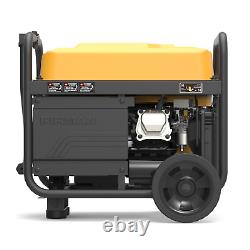 New FIRMAN 4550 Watt Portable Gas Generator with Remote Start and Wheel Kit