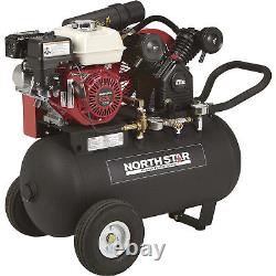NorthStar Portable Gas-Powered Air Compressor, Honda 163cc OHV Engine