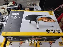 OONI Koda 12 Gas-Powered Pizza Oven UU-P06A00 Black/Silver