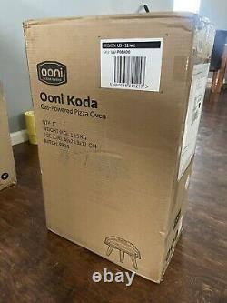 Ooni Koda 12 in Gas-Powered Outdoor Pizza Oven black