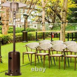 Outdoor 88 Inches Tall Standing Patio Gas Heater Portable Power Heater US Stock