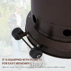 Outdoor Gas Heater Portable Power Heater 88 Inches Tall Premium Standing Stove