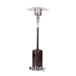 Outdoor Gas Heater, Portable Power Heater, 88 Inches Tall Standing Patio Heater