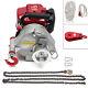 Pcw3000 Pro Series Portable Hunting Winch Gas-powered Pulling Winch 50m Ropes