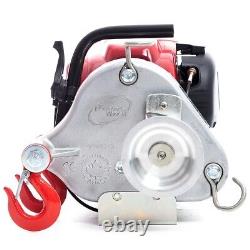PORTABLE WINCH Gas-Powered Portable Capstan Winch Kit, Power of 1550lbs