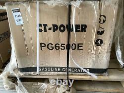 Pg6500e Ct-power Gas Generator 6500w New In Box