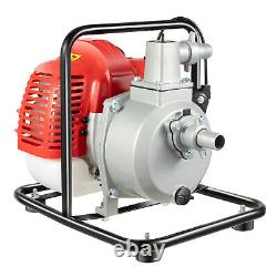 Portable 1 Inch Gas Powered Water Pump Flood Irrigation 2HP Water Transfer Pump