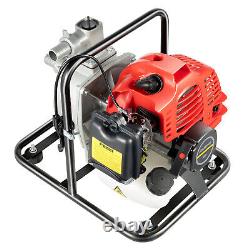 Portable 1 Inch Gas Powered Water Pump Flood Irrigation 2HP Water Transfer Pump